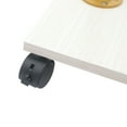thumbnail image 5 of Garment Rack Clothes Hanger Round Tube Stand w/Wheels Storage Shelf, 5 of 11