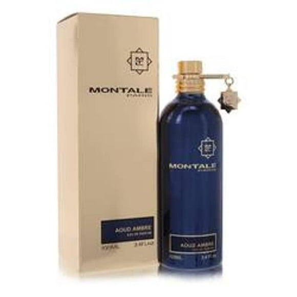 Montale Aoud Ambre by Montale Eau De Parfum Spray (Unisex) 3.4 oz for Women
