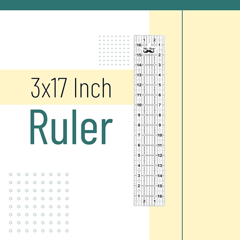 Slotted Quilting Rulers Slotted Quilting Ruler Set - 3-Piece Acrylic ...