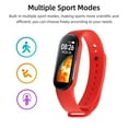 thumbnail image 4 of FlyFlise M7 Smart Bracelet 0.96 inch LED Screen Support Heart Rate Blood Pressure Blood Oxygen, 4 of 8