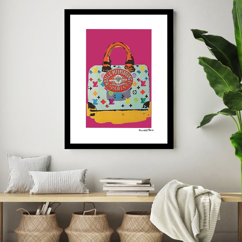 High Fashion Designer Handbag Framed Print