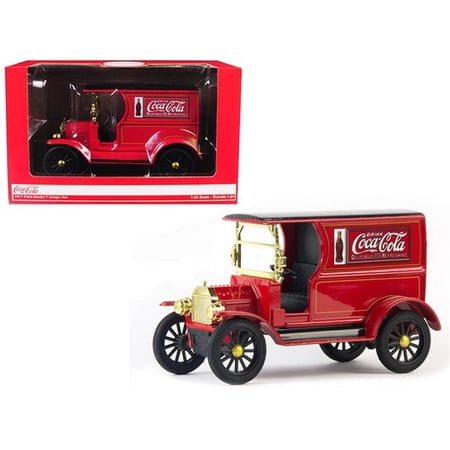1917 Ford Model T Cargo Van  Coca-Cola  Red with Black Top 1/24 Diecast Model Car by Motorcity Classics price history on PriceWatchPro