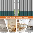 thumbnail image 5 of Lfeey Room Darkening Curtains 63 inch Long for Bedrooms, Turquoise Gray Grommet Curtains, 42x84, Set of 2, 5 of 6