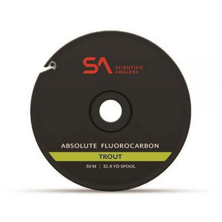UPC: 0840309140737 | Scientific Anglers Absolute Trout Fluorocarbon Tippet 30M Spool 4.5X