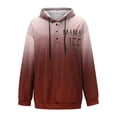 thumbnail image 4 of WZXFASHION Chandail à Capuche Mode pour Femmes Imprimé Manches Longues Chandail à Boutons 50 % de Rabais Liquidation Chandail à Fermeture Éclair, 4 of 9