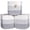 3-Tone Gray-13 x 13 x 13 (Standard), variant on 13 Inch Cube Storage Bins Cotton Rope Woven Baskets For Organizing 3-pack | 13 X 13 Cubes Fabric Square Shelves Organizer Closet