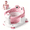 Pink, variant on Non-Slip Baby Bath Seat for Ages 6 Months, with Suction Cups & Soft Cushion-Blue