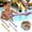 Blue, variant on Pull-Type Water Toys & Water Blaster, Large Capacity Quick-Fill with Rotating Nozzle, Outdoor Summer Toy for Pool Beach Backyard Play - 17.1"（Purple）
