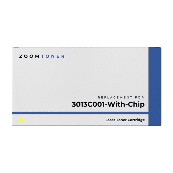Zoomtoner Compatible with Canon 3013C001 Laser Toner Cartridge - Regular Yield - Yellow