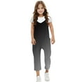thumbnail image 4 of Odeerbi 5-14 Years Kids Girls Summer Jumpsuit Gradient Camisole Romper Casual Overalls Bib Overall Pantss with Pockets, 4 of 6