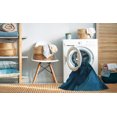 thumbnail image 2 of Ahgly Company Machine Washable Indoor Rectangle Transitional Deep-Sea Blue Area Rugs, 2' x 4', 2 of 7