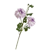 30.7in Artificial Peonies Flowers Branch, 2 Heads Silk Peonies with Long Stems, Fake Single Stem Peony Bouquet for Wedding Party Table Centerpieces Floral Arrangement Home Kitchen