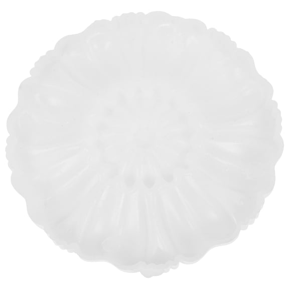 Masteelf Traditional Ceiling Medallion Plastic Ceiling Medallion Fan Medallion Chandelier Ceiling Medallion For Home Bedroom Living Room