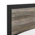 thumbnail image 5 of Santiago Riveted Plank Grey Wash Queen Size Bed by Walker Edison, 5 of 7