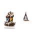 thumbnail image 1 of Adorno De Mesa De Barco De Vela Acrílico, Estatua única De Velero, Figura Decorativa, Regalo Para Decoración De Chimenea De Casa De Vacaciones., 1 of 8