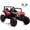 Red, variant on OTTORD Electric Kids Powered Ride-Ons with LED Lights, Blue