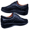 thumbnail image 4 of Zapato Piel Borrego Enco Footwear Cómodo Choclo para Pie Descanso Confort N01 Negro, 4 of 6