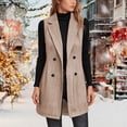 thumbnail image 2 of Gaexia Sweater Vest Women,Solid Sleeveless Outerwear Garment for Women Modern Layering Style and Everyday Wear, 2 of 4