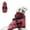 Red, variant on Small Dog Raincoat Harness,Waterproof Dog Rain Jacket with Harness,Reflective Stripes Pet Poncho Slicker Coat for Small Dog Puppy Beige M