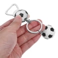 thumbnail image 3 of KAKOWELY 2 llaveros abridores de botellas de aleación de zinc con forma de pelota deportiva, herramienta para abrir botellas de cerveza y bebidas., 3 of 4