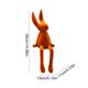 thumbnail image 3 of Yusimy Flocked Sitting Ornament for Living Room TV Cabinet Wine Cabinet Home Decor, 3 of 6