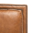 thumbnail image 5 of Safavieh  Couture Buddy Leather Nailhead Trim Recliner Coffee 30" W x 30" D x 37.5" H, 5 of 5