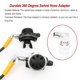 thumbnail image 4 of Yuarrent Adaptador de manguera de 360 ​​grados, presión de bola redonda, segundo tornillo, conector regulador de deportes acuáticos, accesorios de Deportes acuáticos SA-14 Yuarrent OD024337-03, 4 of 6