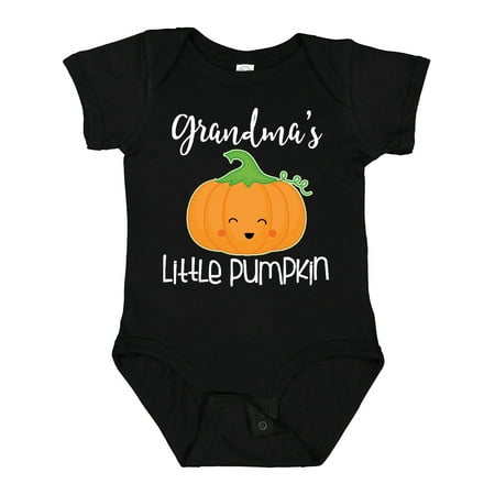 

Inktastic Grandma Little Pumpkin Halloween Gift Baby Boy or Baby Girl Bodysuit