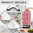 thumbnail image 4 of HELLHERO Hearts AntiSlip 15.94"H x 9.45"L x 7.28"W Protective Case Univesal Polyester Mixer Blender Cover, 4 of 6