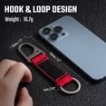 thumbnail image 6 of Key Unity Titanium Carabiner Keychain, Carabiner Lanyard Keychain Strap with Hook for Backpack, Survival, Camping, KB01 Red, 6 of 8