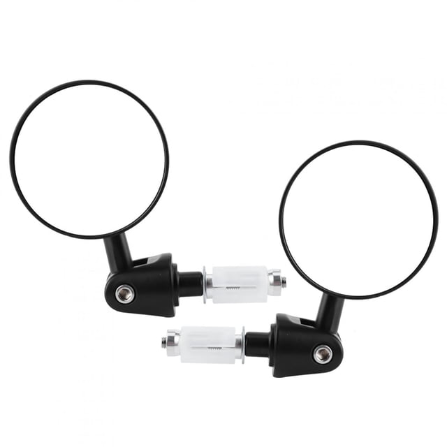 Espejo retrovisor de repuesto para manillar, par de espejos retrovisores laterales para manillar, accesorio para motocicleta, elaborado por expertos
