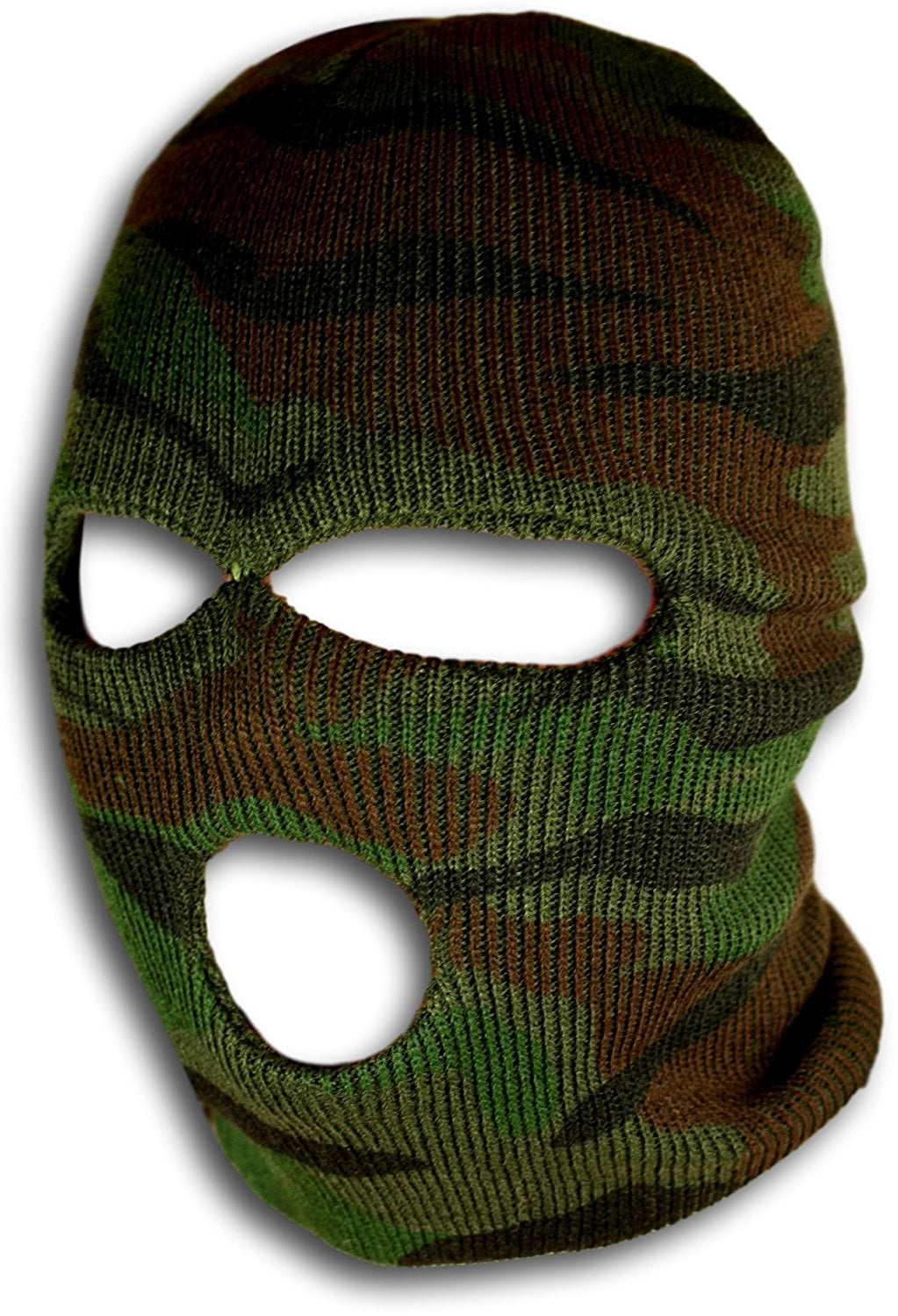 Woodland Camo Ski Mask Camouflage Gear by bogo Brands by bogo Brands