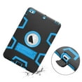 thumbnail image 6 of iPad Mini 1 Case ,iPad Mini 2 Case ,iPad Mini 3 Case, Mignova Heavy Duty rugged Anti-impact Hybrid Protective Case with Build In Kickstand For Apple iPad Mini 1 / 2 / 3(Black+Blue), 6 of 7