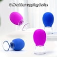 thumbnail image 4 of HLONK 8pcs Silicone Facial Cupping Set  Professional Chinese Style Cupping  Convenient to Carry  Reusable Handheld Suction Massage Tool - Suitable for Home  Travel  Outdoor Use, 4 of 6