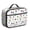 Alien and Rocket, variant on Alien UFO Medium Gray Pattern Insulated Lunch Bag Teens,Bento School Lunch Bag for Teens for Work,Picnic or Travel 10.6x7.7x4.3 Inches,12 Can Capacity
