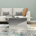thumbnail image 2 of vidaXL Coffee Table Grey Sonoma 102x55.5x40 cm Engineered Wood, 2 of 4