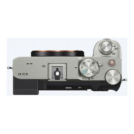 Sony - Alpha 7CR Full frame Mirrorless Interchangeable Lens Camera (Body Only) - Silver