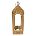 thumbnail image 2 of BotaniNest Handwoven Pendant Lamp Shade Natural Boho Home Desktop Tabletop Ornamental Lighting Fixture Cover, 2 of 7