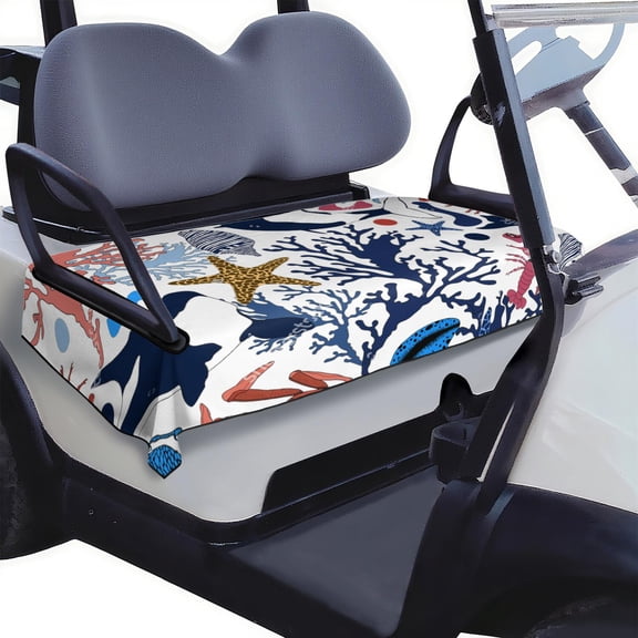 51" x 31" Oversized Golf Cart Seat Cover, Microfiber Towel Blanket for EZGO TXT, Club Car Precedent, Yamaha G29, Icon Carts