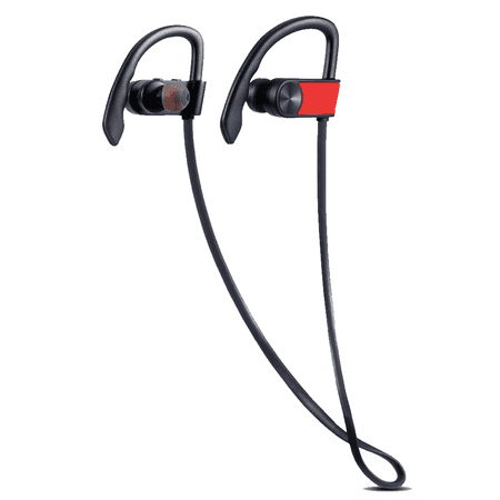 Bluetooth Headphones, Wireless Sports Earphones, HD Stereo, Sweatproof Earbuds, for Gym Running
