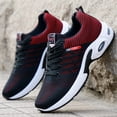 thumbnail image 2 of Zapatos Deportivos transpirables con cordones para hombre, zapatillas ligeras informales, versión coreana, nueva tendencia, 2024, 2 of 4