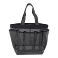 thumbnail image 1 of Bolsa de malla Macarena de nailon Estuche de maquillaje portátil gris, 1 of 7