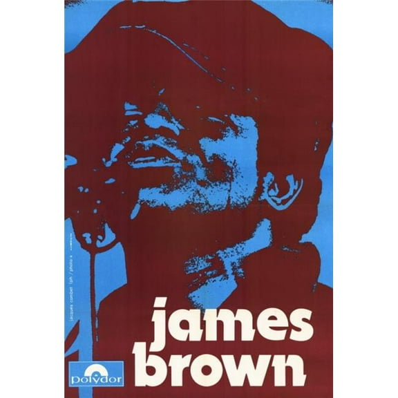 Pop Culture Graphics  James Brown Movie Poster Print - 27 x 40