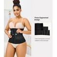 thumbnail image 2 of FL Women's Corset Shapewear Tummy Tucking Sectional Waist Girdle Fitness Belt, 2 of 6