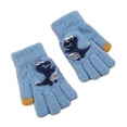 thumbnail image 1 of Guantes para niños Guantes de dedos completos Guantes cálidos de punto Manoplas de invierno para niños y niñas Artículos de uso diario810, 1 of 5
