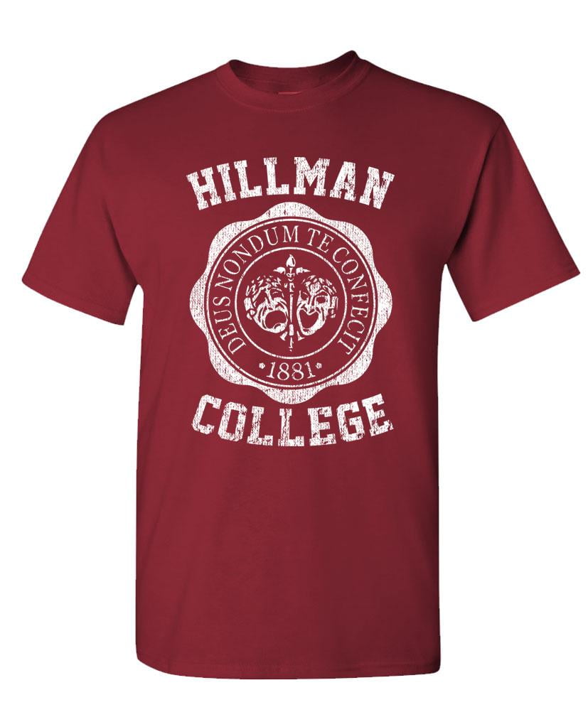 HILLMAN COLLEGE - retro 80s sitcom tv - Cotton Unisex T-Shirt - Walmart.com