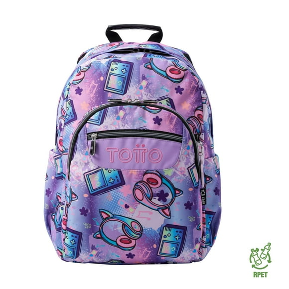 Mochila TOTTO Acuarela 24160-4QH Morado