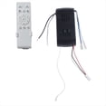 thumbnail image 2 of Kit de Control Remoto Universal para Ventilador de Techo, 6 Velocidades, 40 W, Función de Temporización, Control Remoto de Repuesto para Ventiladores de Techo de CC y Luces., 2 of 5