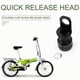 thumbnail image 3 of Bicicleta Pedal plegable para bicicletahebilla de Ndcxsfigh liberación rápidapedales MKS para Brompton (negro), 3 of 6