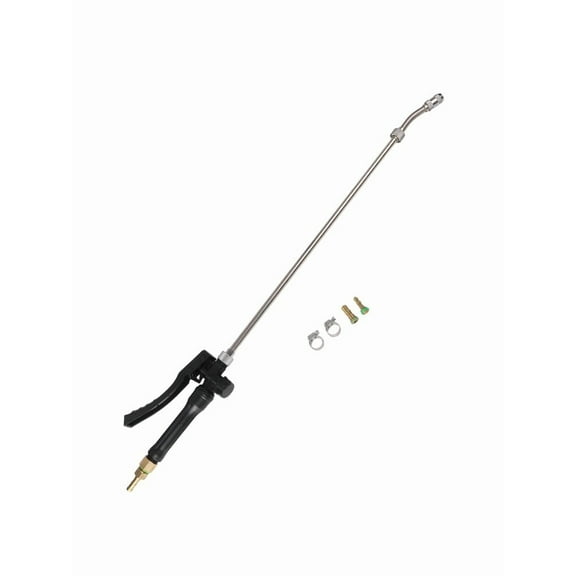 Adjustable Stainless Steel Pump Sprayer Wand With Lockable Handle & Brass Barbs Garden Supplies 3/8In 1/4In Hoses